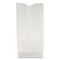 General Paper Bags, 35 lbs Cap., No 10, 6.31"w x 4.19"d x 13.38"h, White, PK500 51030 - alternate 1